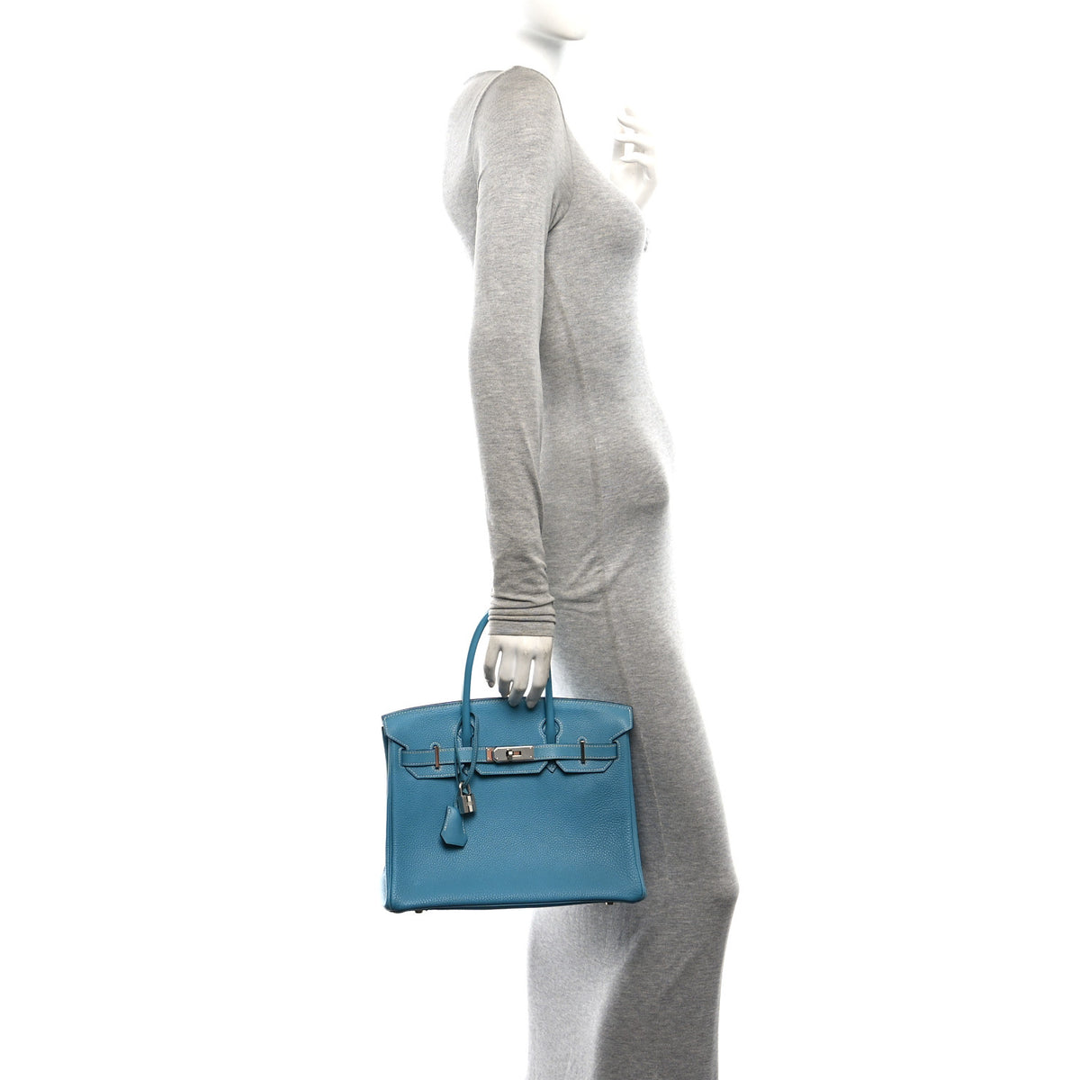 Togo Birkin 30 Blue Jean