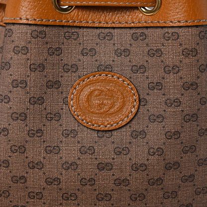 Gucci X DISNEY Mini Vintage GG Supreme Monogram Bucket Bag Beige Vintage Sun Oil 13 of 14