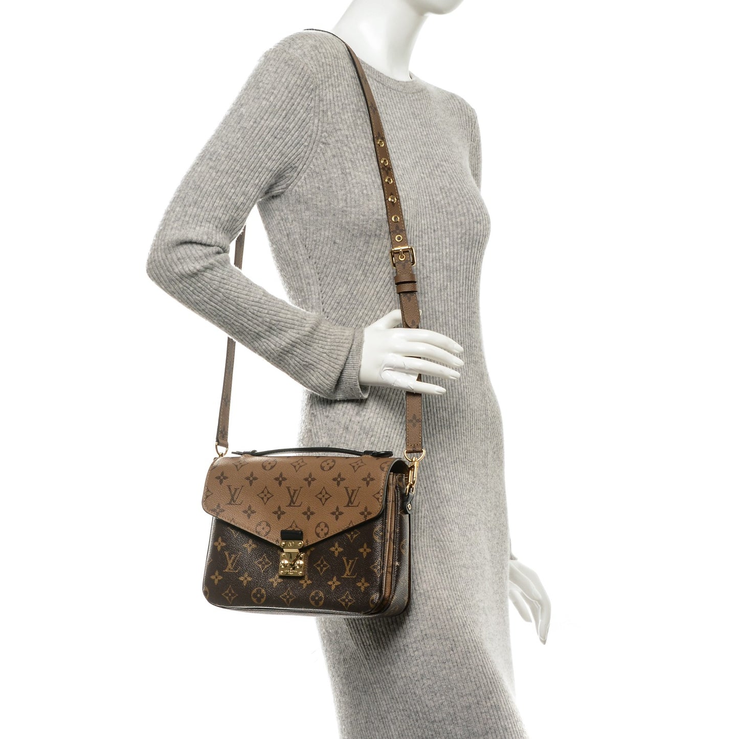 Reverse Monogram Pochette Metis