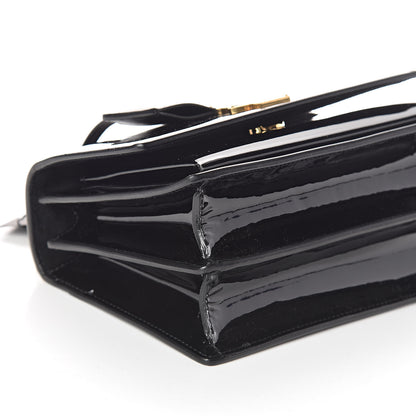 Saint Laurent Patent Small Monogram Sunset Black 7 of 9