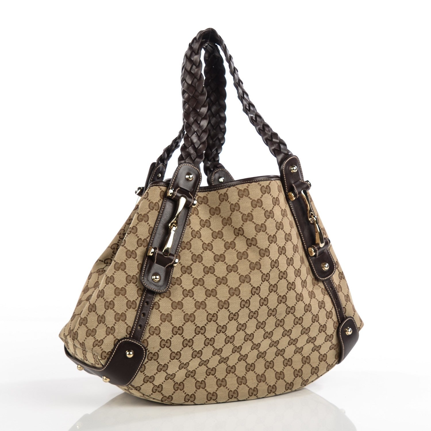 Gucci Monogram Medium Pelham Shoulder Bag Dark Brown 3 of 7