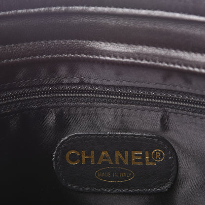 Chanel Lambskin Quilted CC Shoulder Bag Black 7 of 13