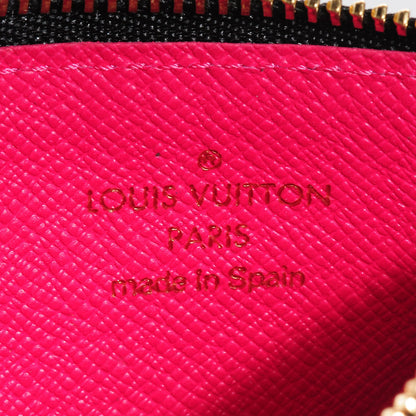 Louis Vuitton Monogram Multicolor Key Pouch Black Grenade 6 of 7