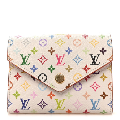 Louis Vuitton LV x TM Monogram Multicolor Victorine Wallet White 1 of 9