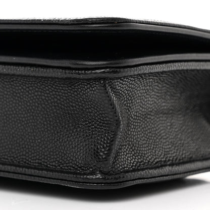 Chanel Caviar Quilted Boy Wallet On Chain WOC Black 11 of 13