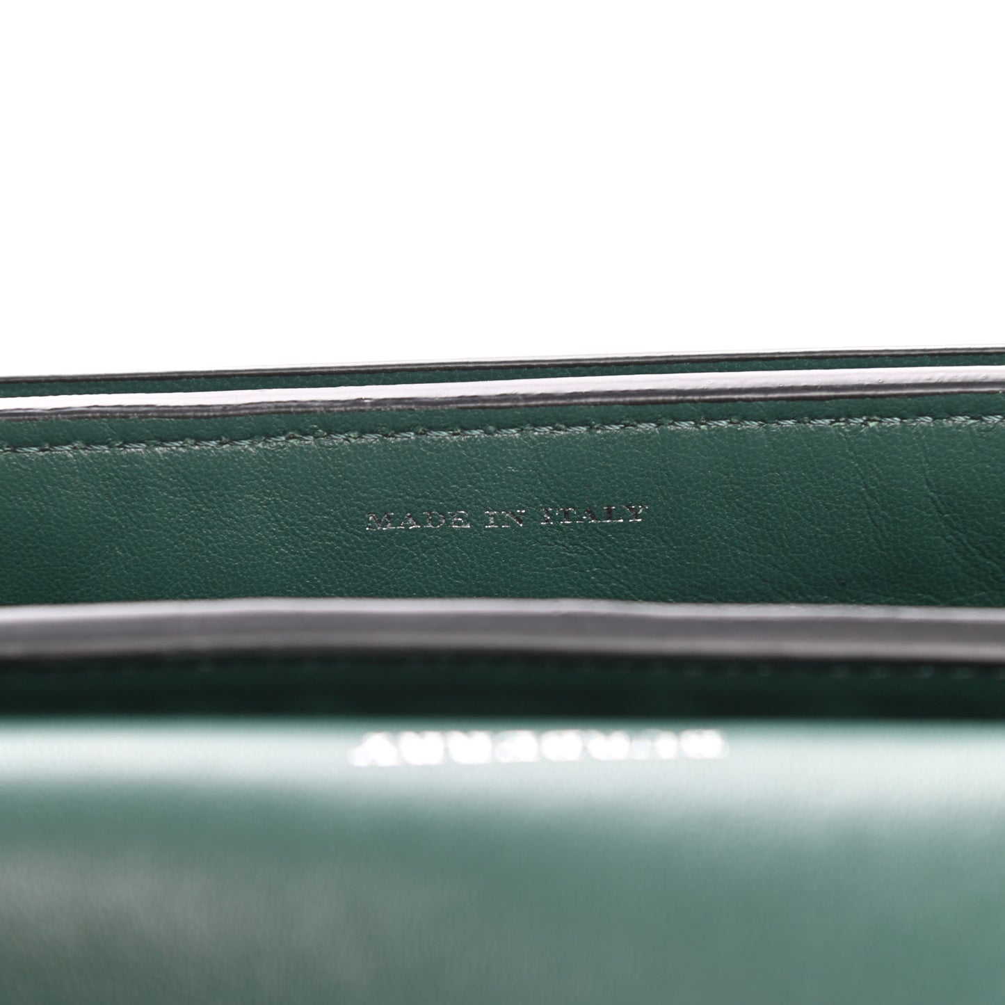 Goatskin Mini D-Ring Bag Black