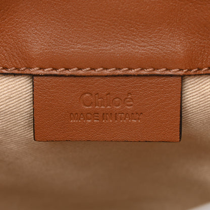 Chloe Suede Calfskin Mini Faye Backpack Tan 6 of 11