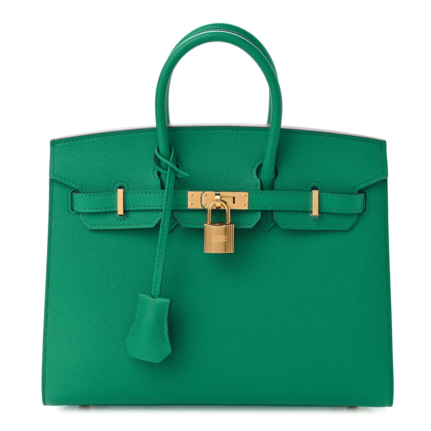 Epsom Birkin Sellier 25 Vert Jade
