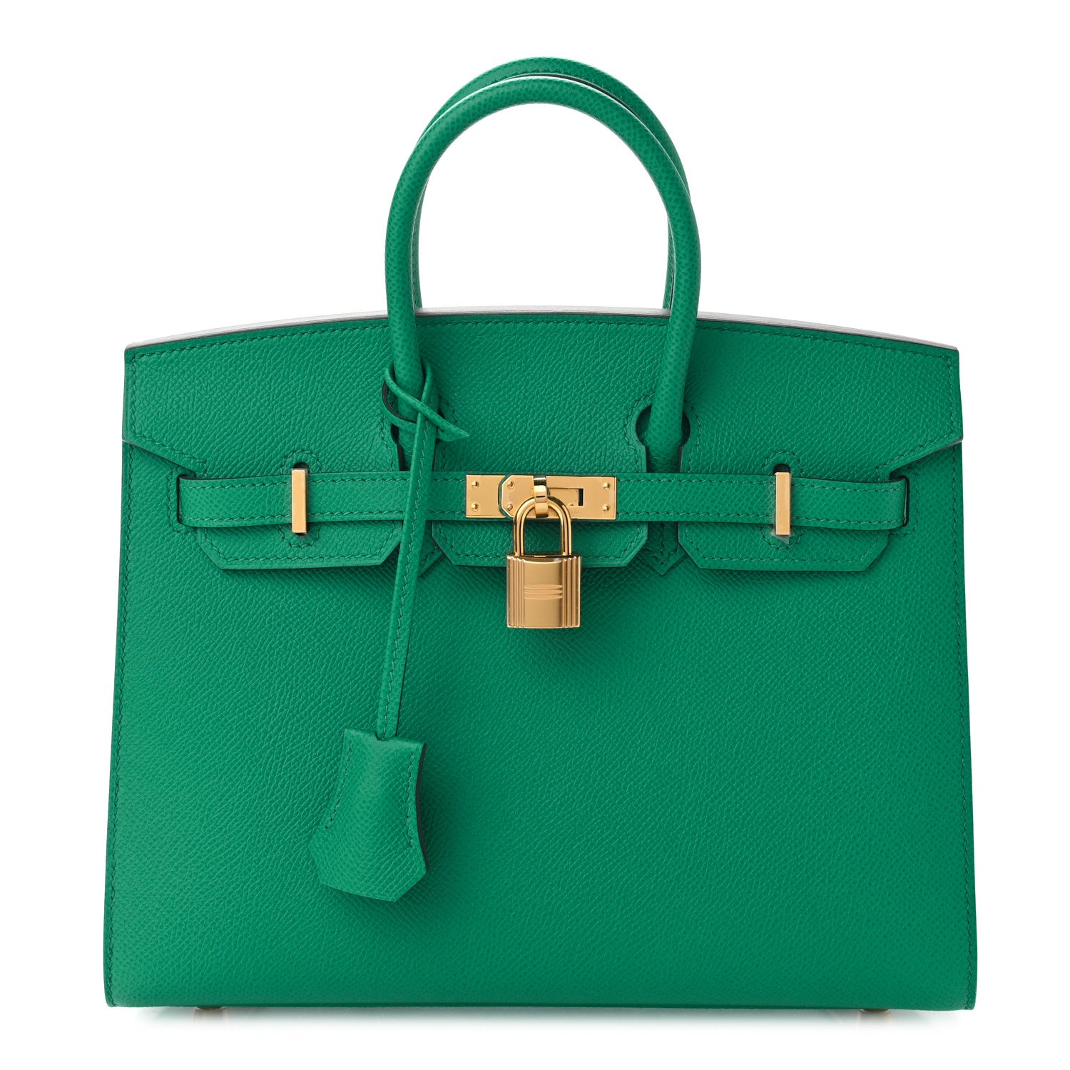 Hermes Epsom Birkin Sellier 25 Vert Jade 1 of 11