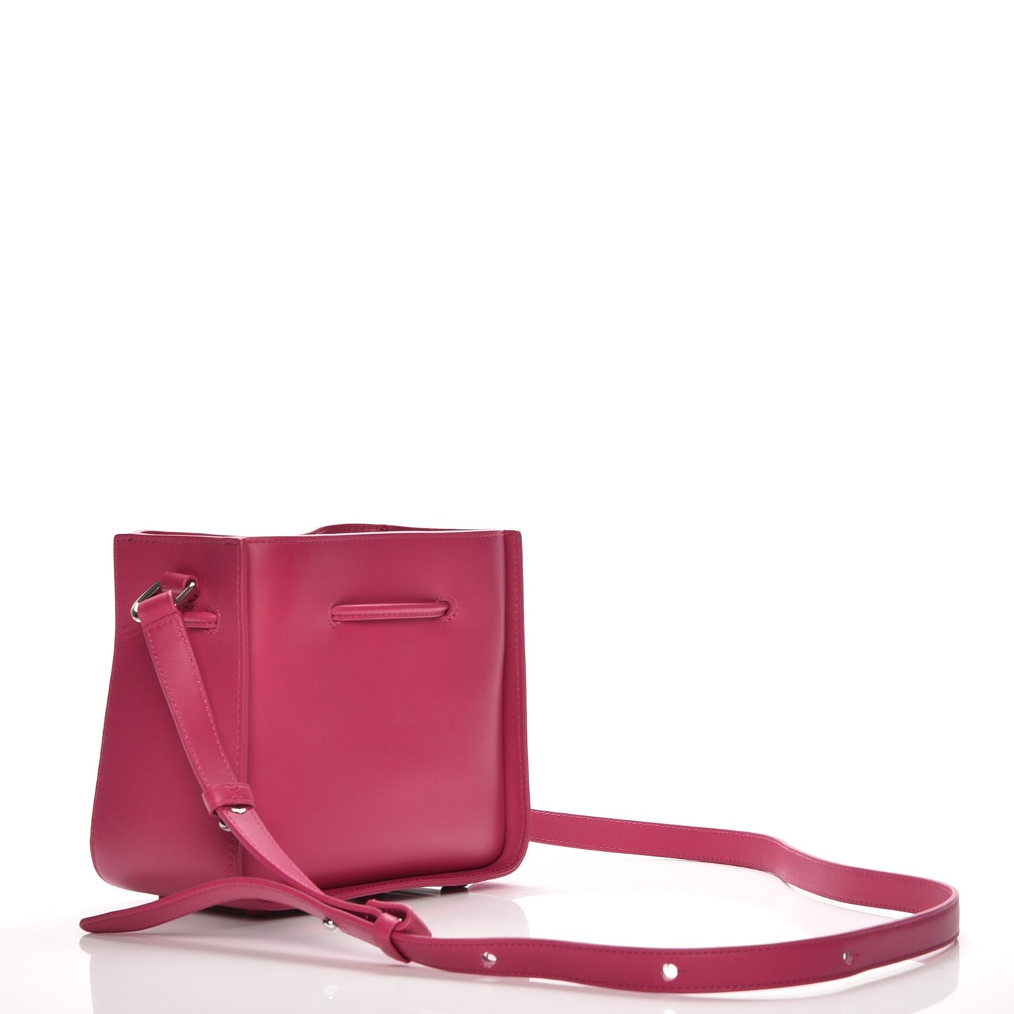 3.1 Smooth Calfskin Mini Soleil Bucket Bag Bougainvillea