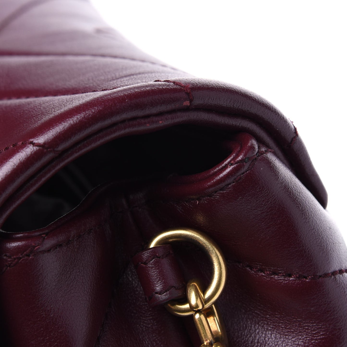 Calfskin Y Quilted Monogram Toy Loulou Monogram Crossbody Bag Rouge Legion