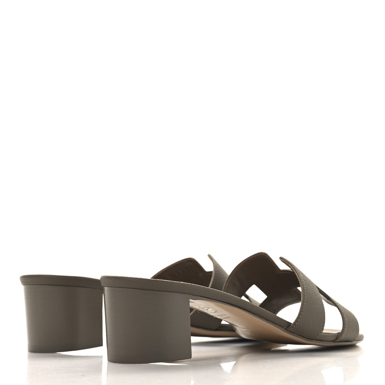 Hermes Epsom Oasis Sandals 39 Etoupe 5 of 10