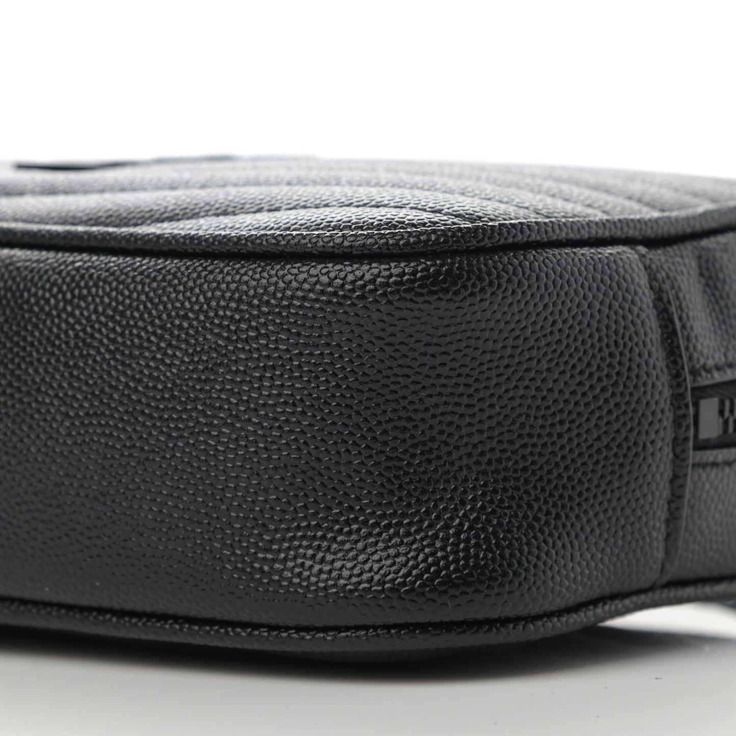 Grain De Poudre Matelasse Monogram Mini Lou Camera Bag Black