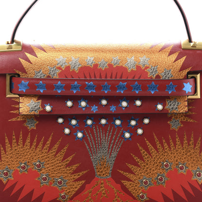 Valentino Garavani Calfskin Enchanted Wonderland My Rockstud Frame Bag Rosso Valentino 14 of 14