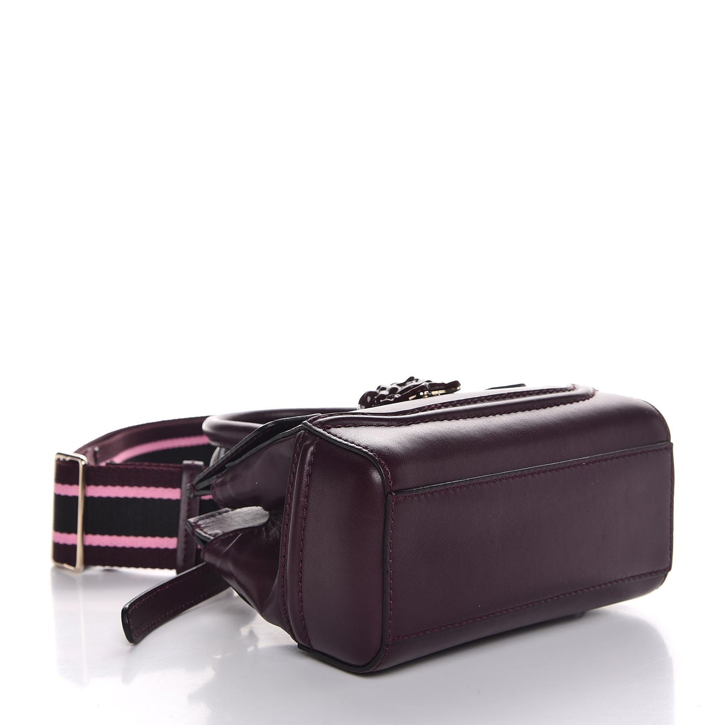 Calfskin Small Palazzo Empire Bag Burgundy
