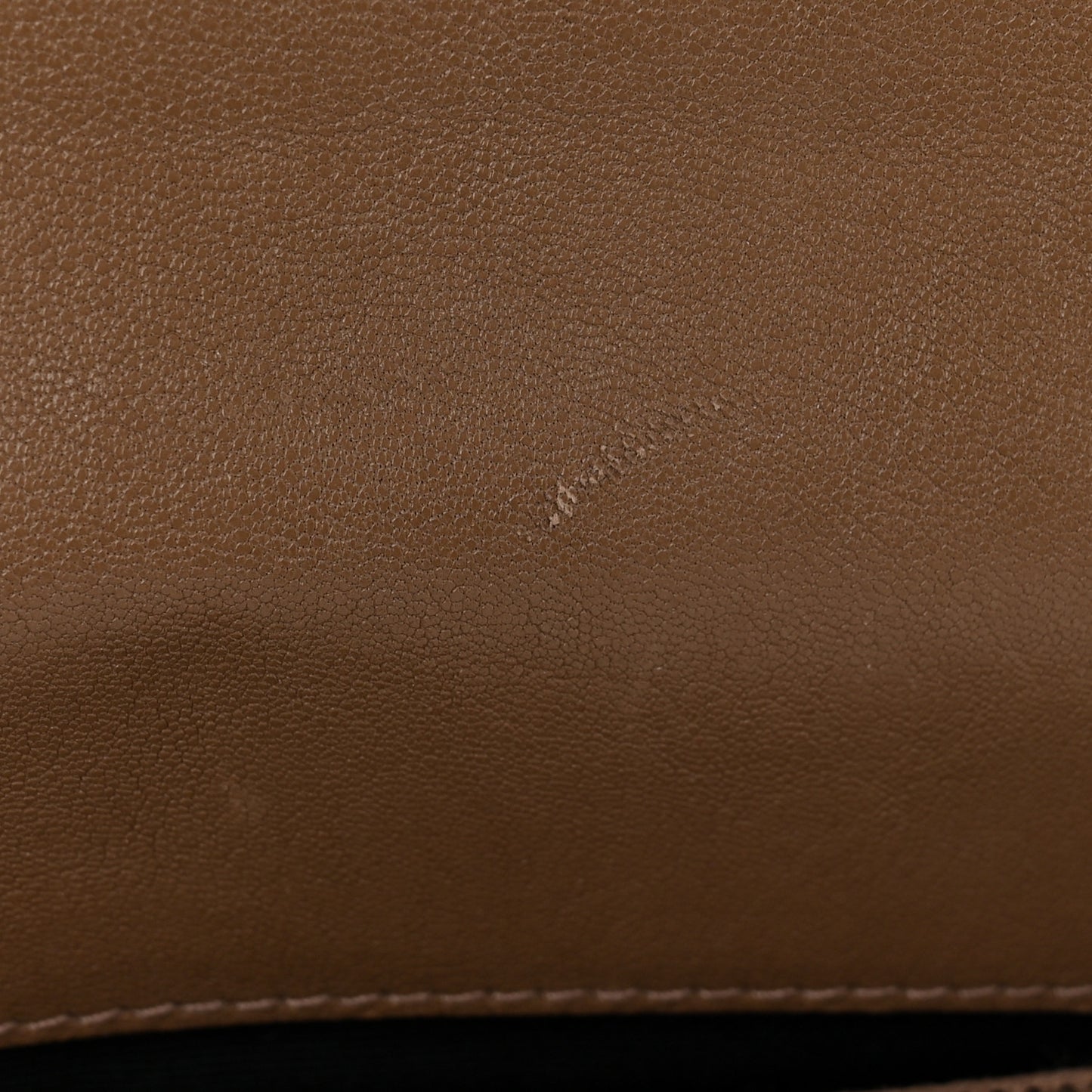 Sheepskin Matelasse Chevron Monogram Medium College Bag Fard