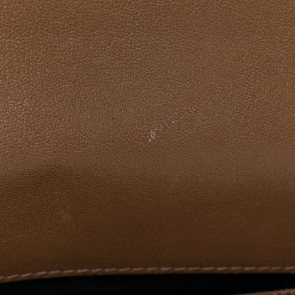 Saint Laurent Sheepskin Matelasse Chevron Monogram Medium College Bag Fard 12 of 13