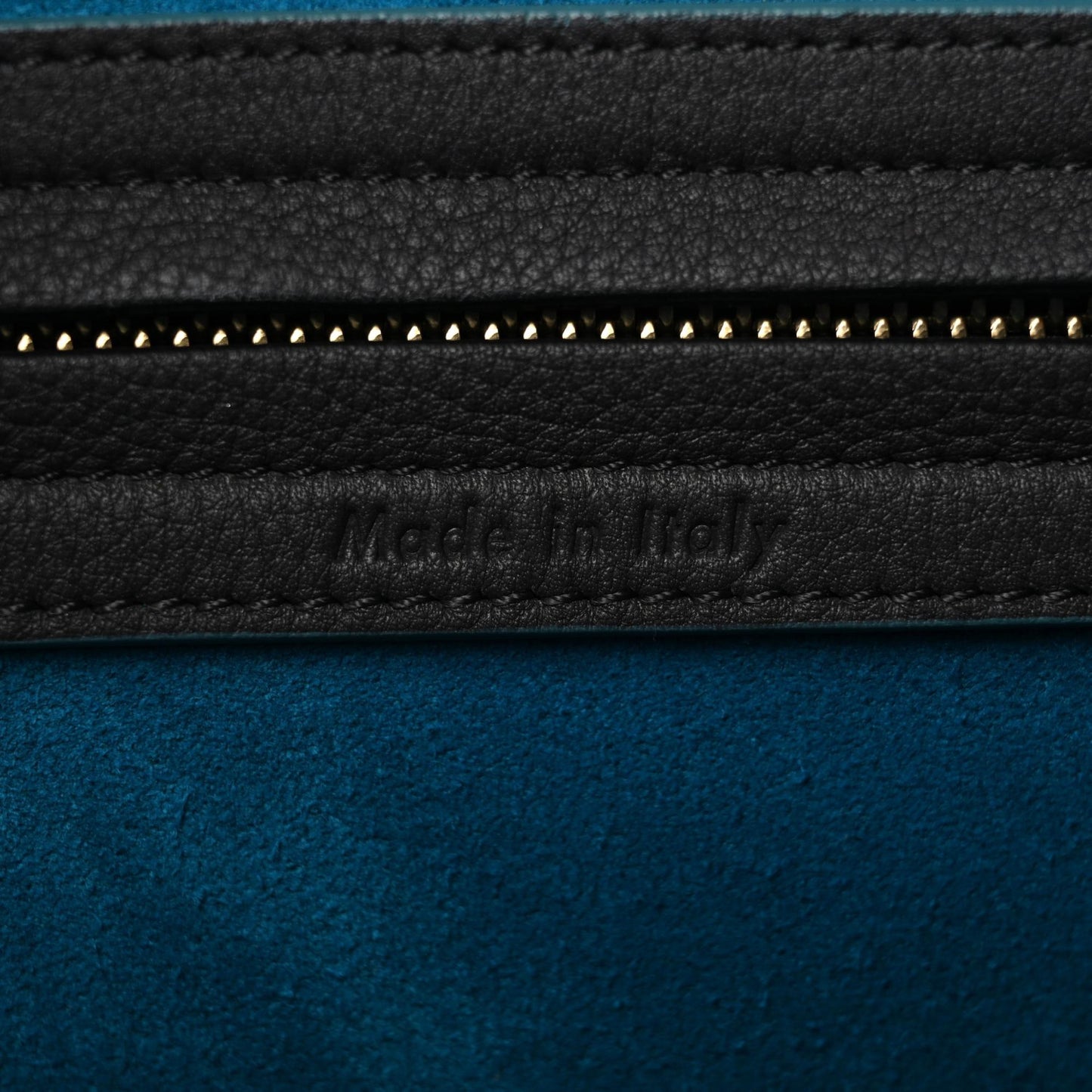 Supple Calfskin Medium Phantom Luggage Liquorice