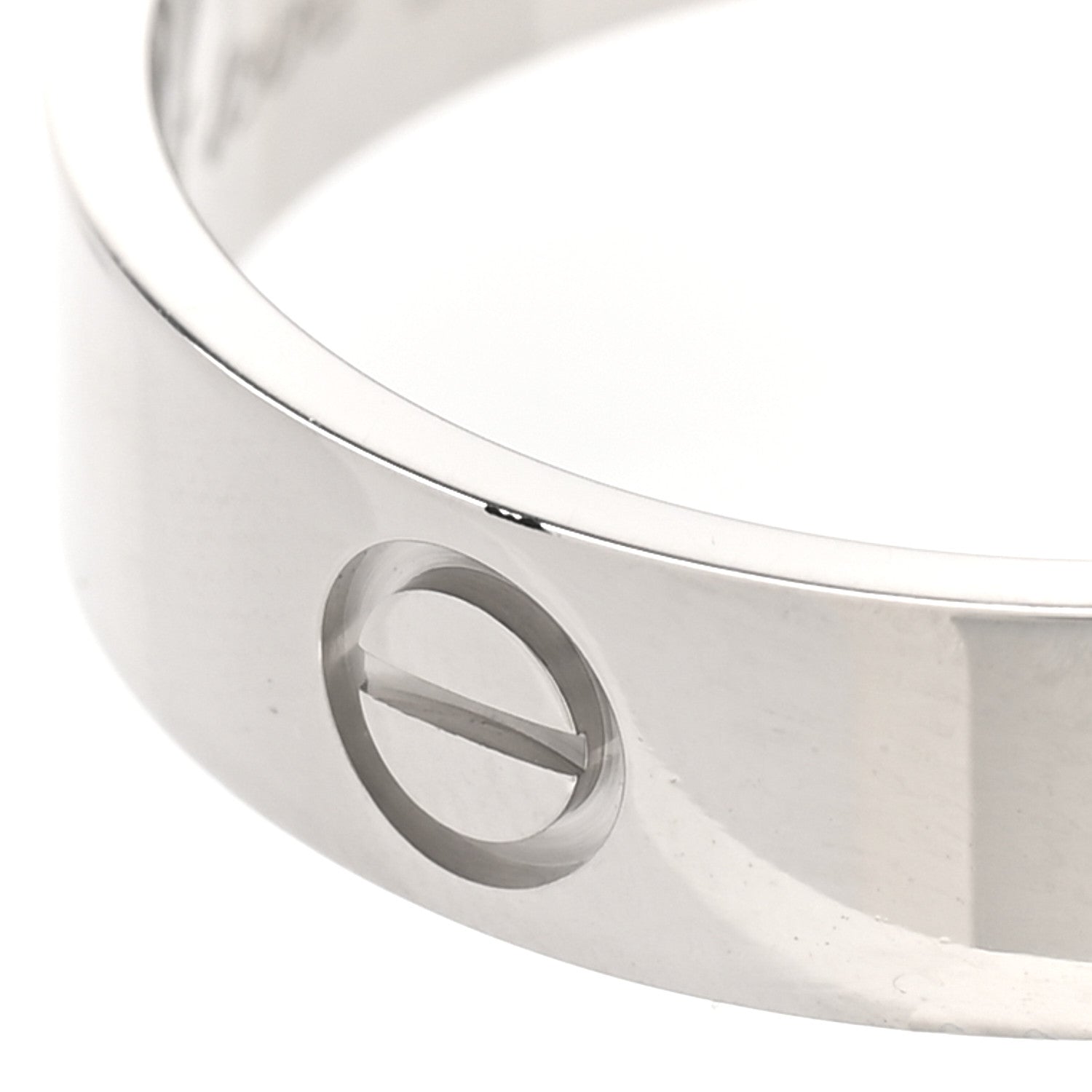 Cartier Platinum 5.5mm LOVE Ring 64 10.75 6 of 6
