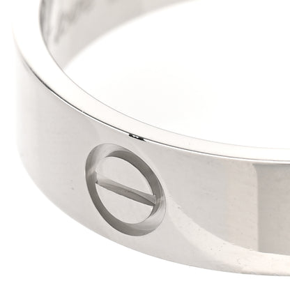 Cartier Platinum 5.5mm LOVE Ring 64 10.75 6 of 6