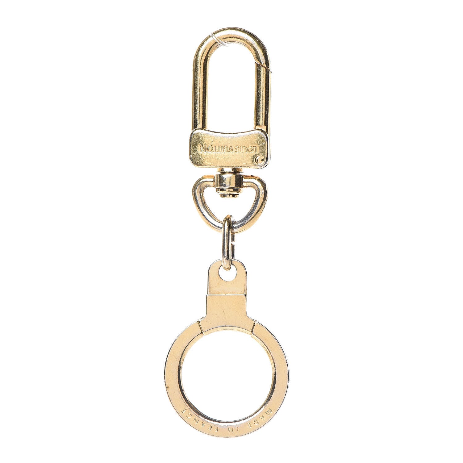 Louis Vuitton Pochette Extender Key Ring Gold 1 of 2