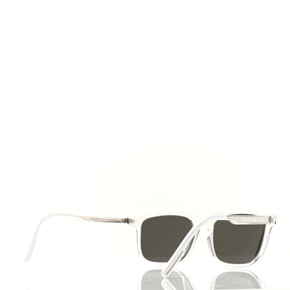 Christian Dior Acetate DiorTag SU Rectangular Sunglasses Silver 4 of 7