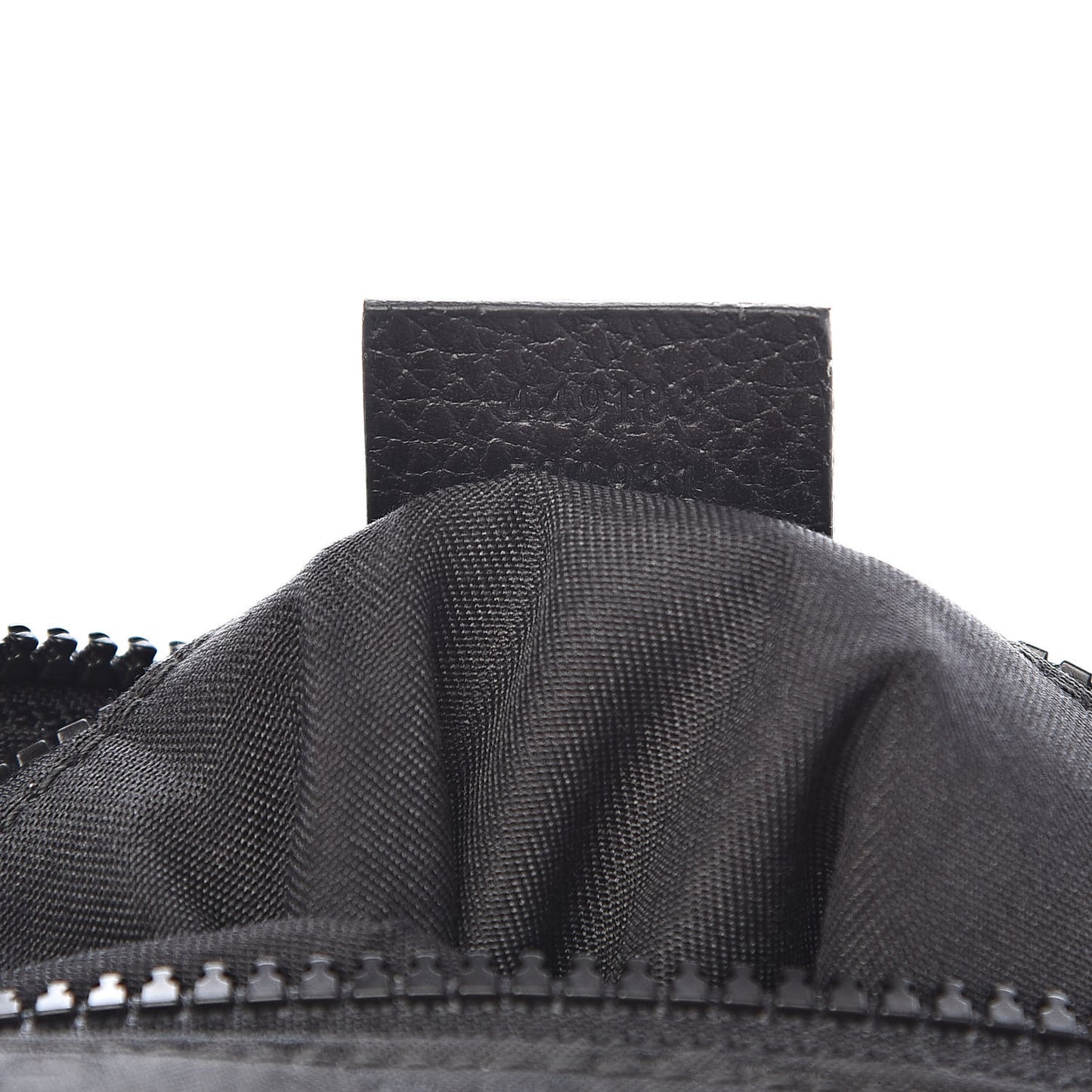 Nylon Monogram Mini Flat Messenger Bag Black