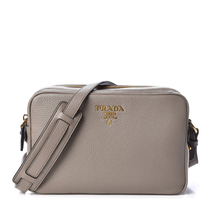 Prada Vitello Phenix Camera Bag Argilla 1 of 14