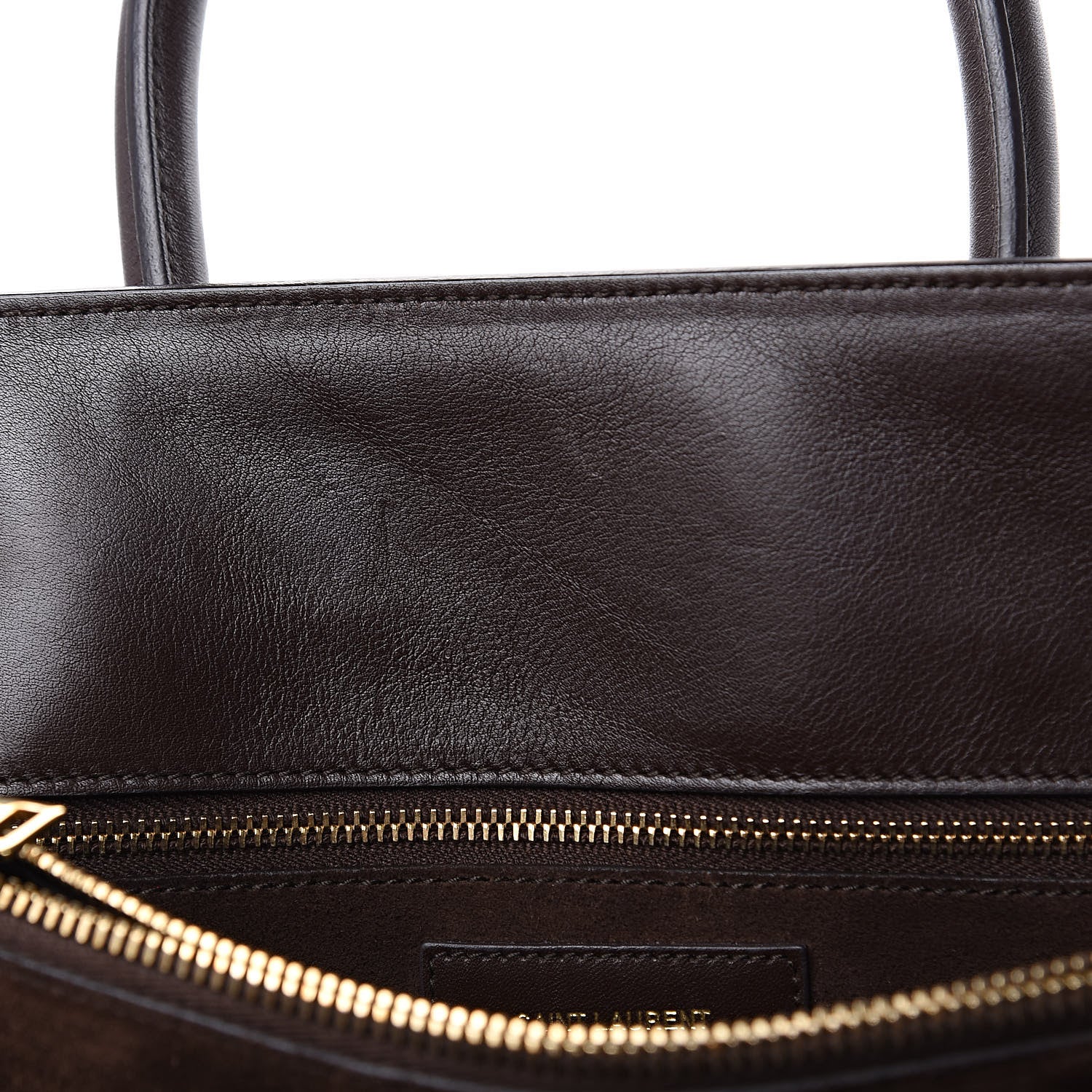 Saint Laurent Calfskin Small Sac De Jour Amarena 12 of 13