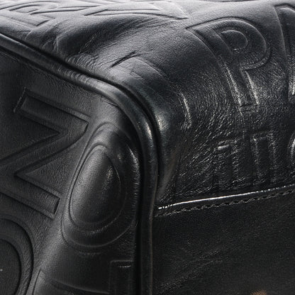 Louis Vuitton Calfskin Embossed Speedy Cube 30 Black 5 of 8