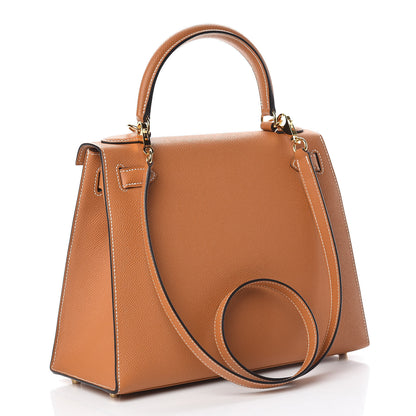 Hermes Epsom Kelly Sellier 28 Toffee 4 of 37