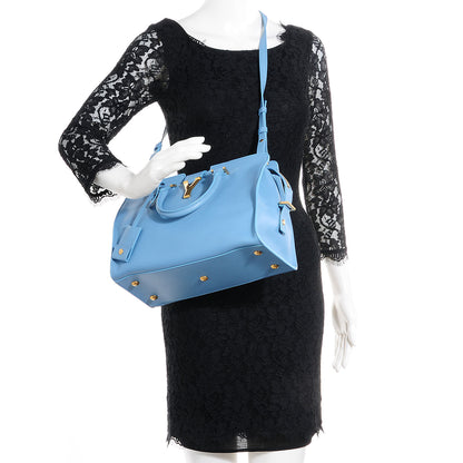 Saint Laurent Calfskin Small Classic Y Cabas Blue Glacier 2 of 10
