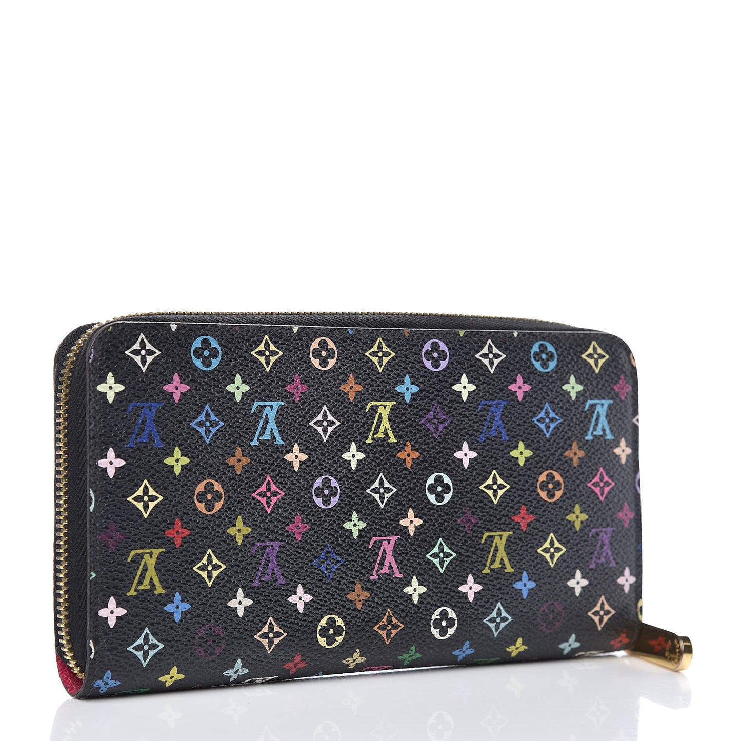 Monogram Multicolor Zippy Wallet Black Grenade
