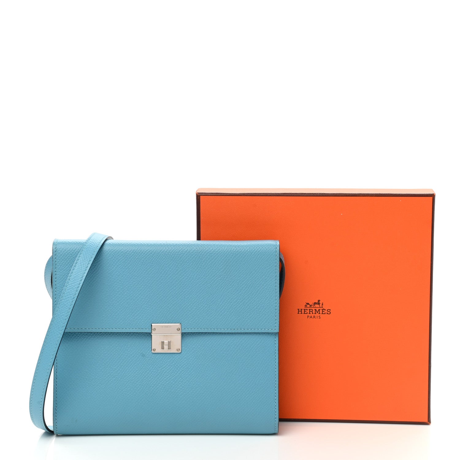 Hermes Epsom Clic 16 Wallet Bleu Du Nord 11 of 11
