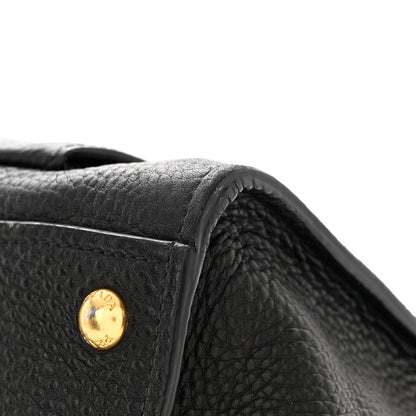 Prada Vitello Phenix Shopping Tote Black 9 of 18