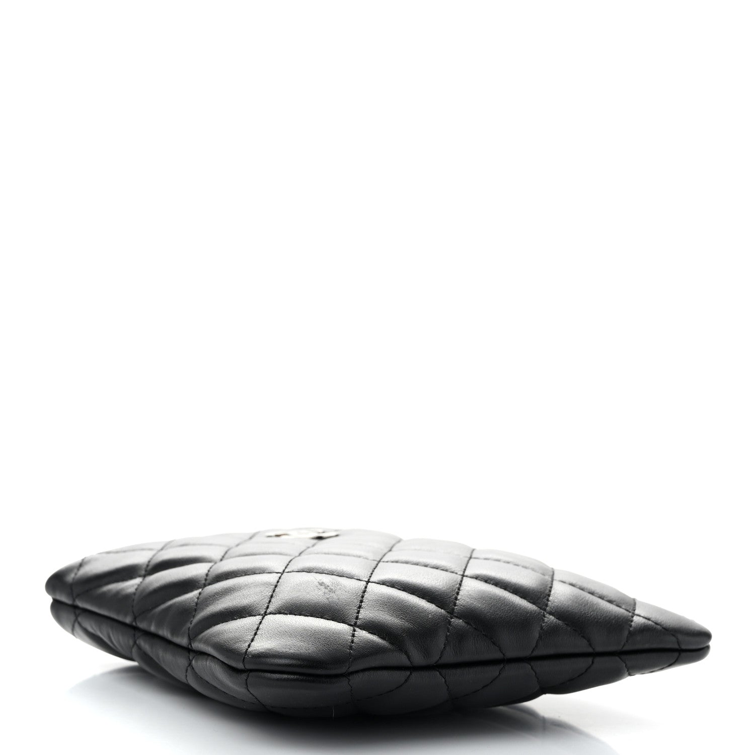 Chanel Calfskin Quilted Crossbody Bag Black 4 of 10