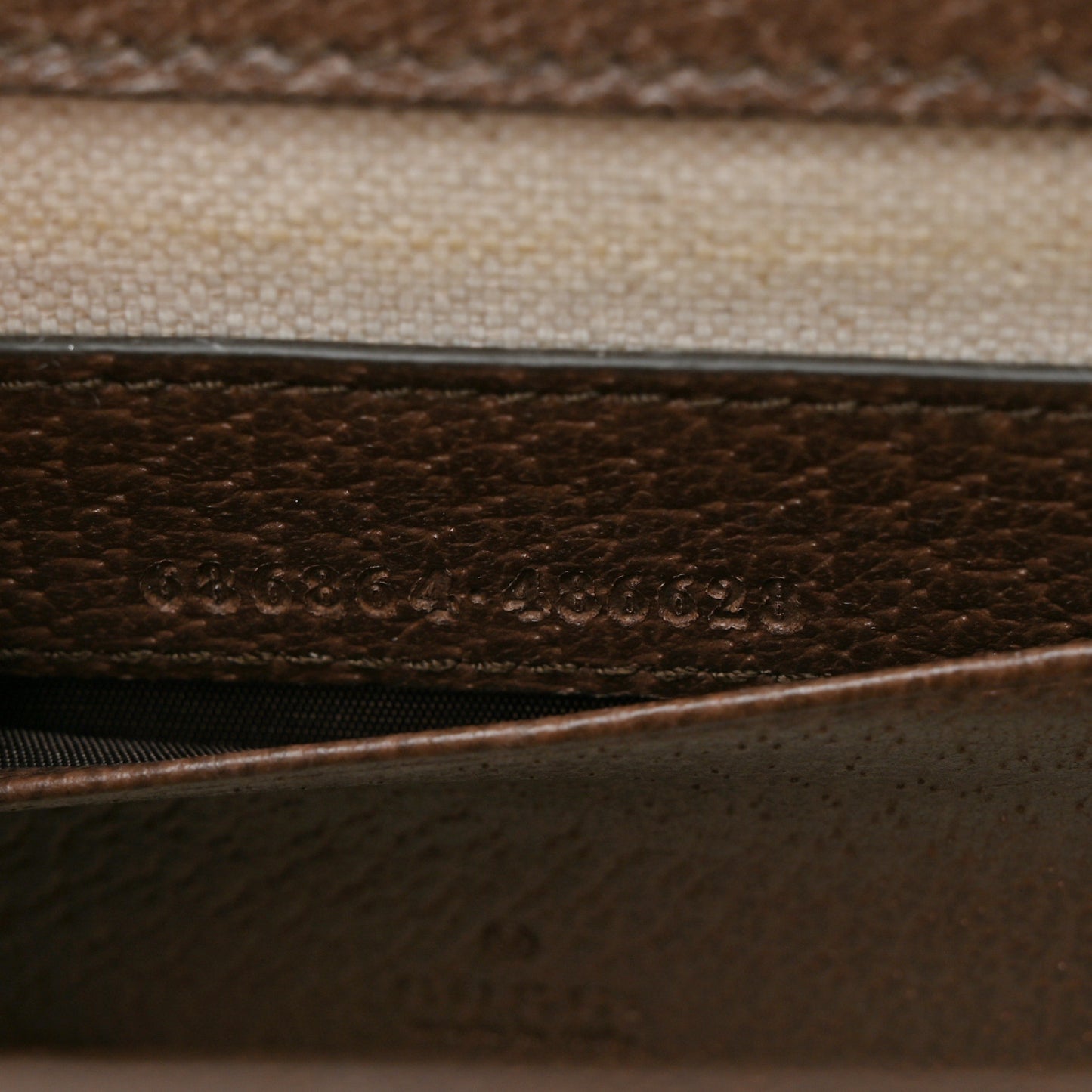 Monogram Jumbo GG Textured Dollar Calfskin Web Mini Bamboo 1947 Top Handle Bag Camel Ebony New Acero