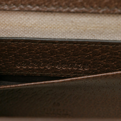 Gucci Monogram Jumbo GG Textured Dollar Calfskin Web Mini Bamboo 1947 Top Handle Bag Camel Ebony New Acero 7 of 11