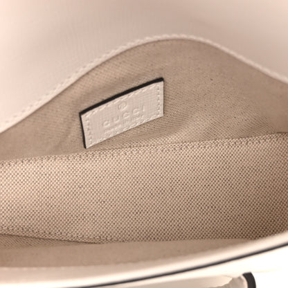 Gucci Demetra Mini Horsebit 1955 Asymmetric Shoulder Bag Great White 5 of 10
