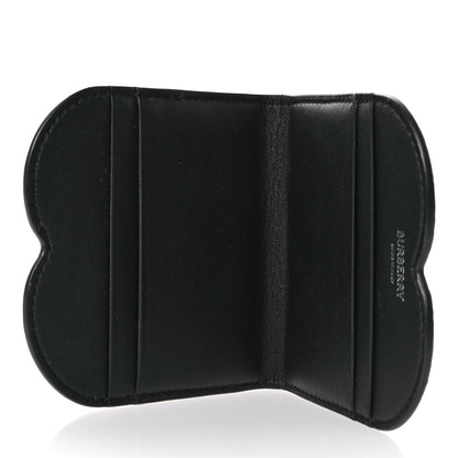 Burberry Grainy Calfskin Chess Card Case Black 5 of 8