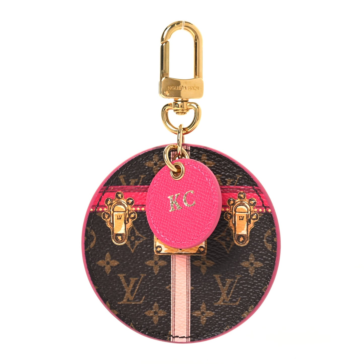 Monogram Summer Trunks Bag Charm Key Holder