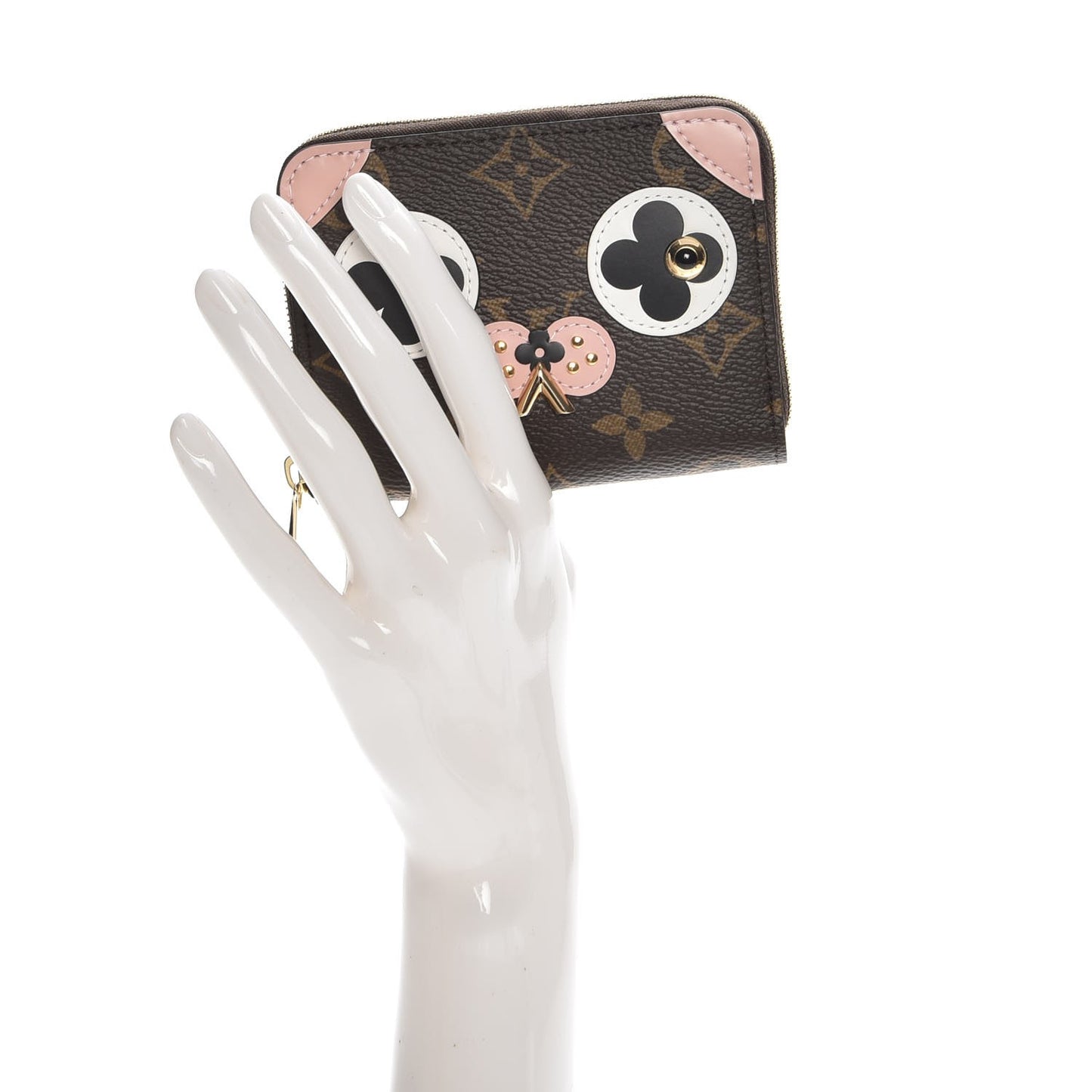Monogram Valentine Dog Zippy Coin Purse