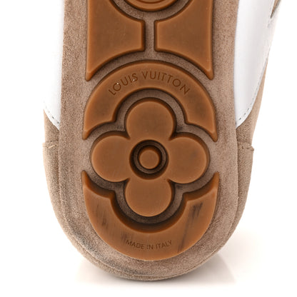 Louis Vuitton Suede Calfskin LV Sneakerina 37.5 Hazelnut Brown 7 of 10