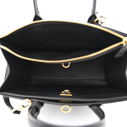 Louis Vuitton Taurillon City Steamer MM Black 5 of 9