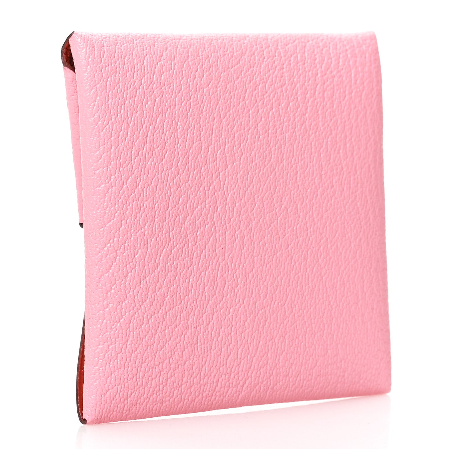 Chevre Mysore Verso Bastia Coin Purse Rose Confetti Brique