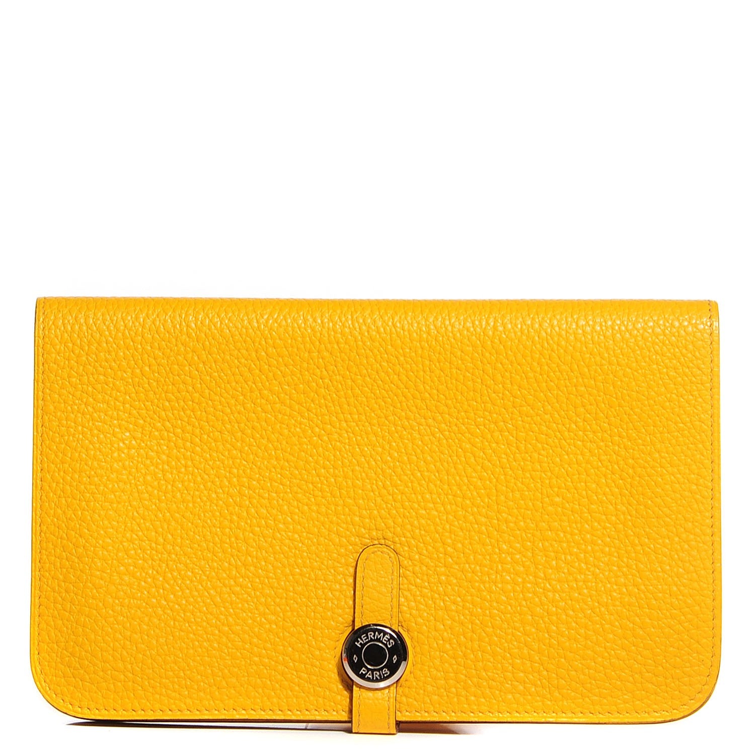 Hermes Togo Dogon Duo Wallet Soleil 1 of 9