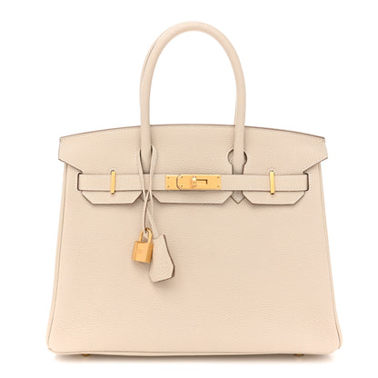 Hermes Togo Birkin 30 Craie 1 of 11