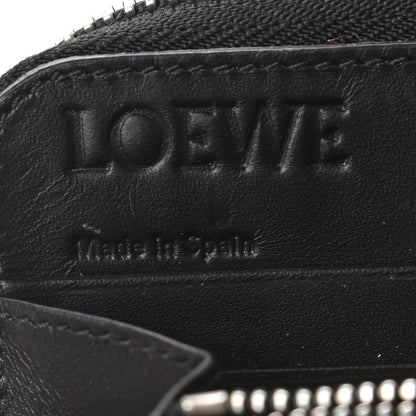 Loewe Calfskin Medium Puzzle Zip Around Wallet Black 6 of 7