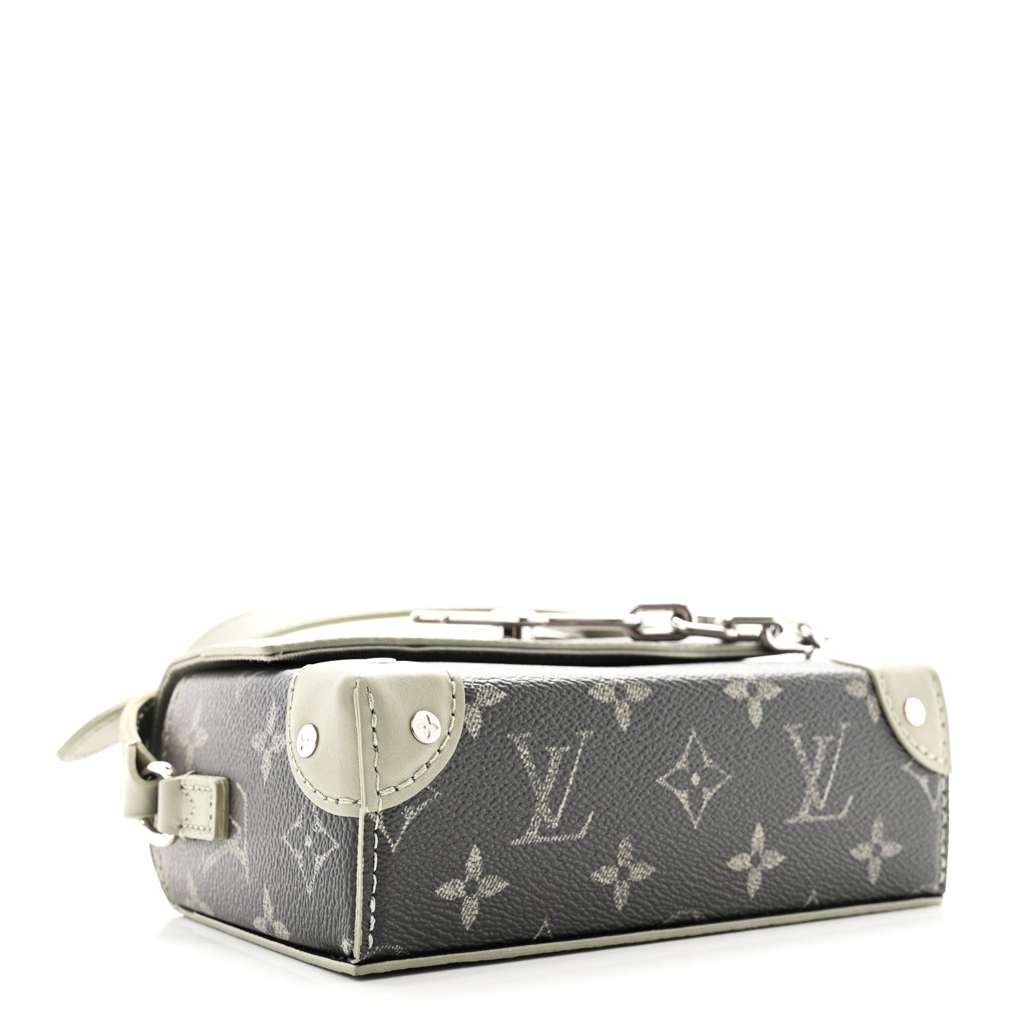Louis Vuitton Monogram Gradient Steamer Wearable Wallet Khaki Green 4 of 10