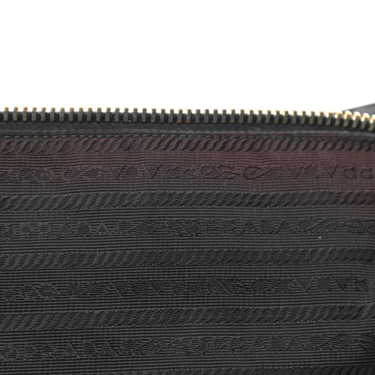 Tessuto Nylon Chain Shoulder Bag Black